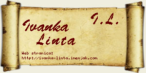 Ivanka Linta vizit kartica